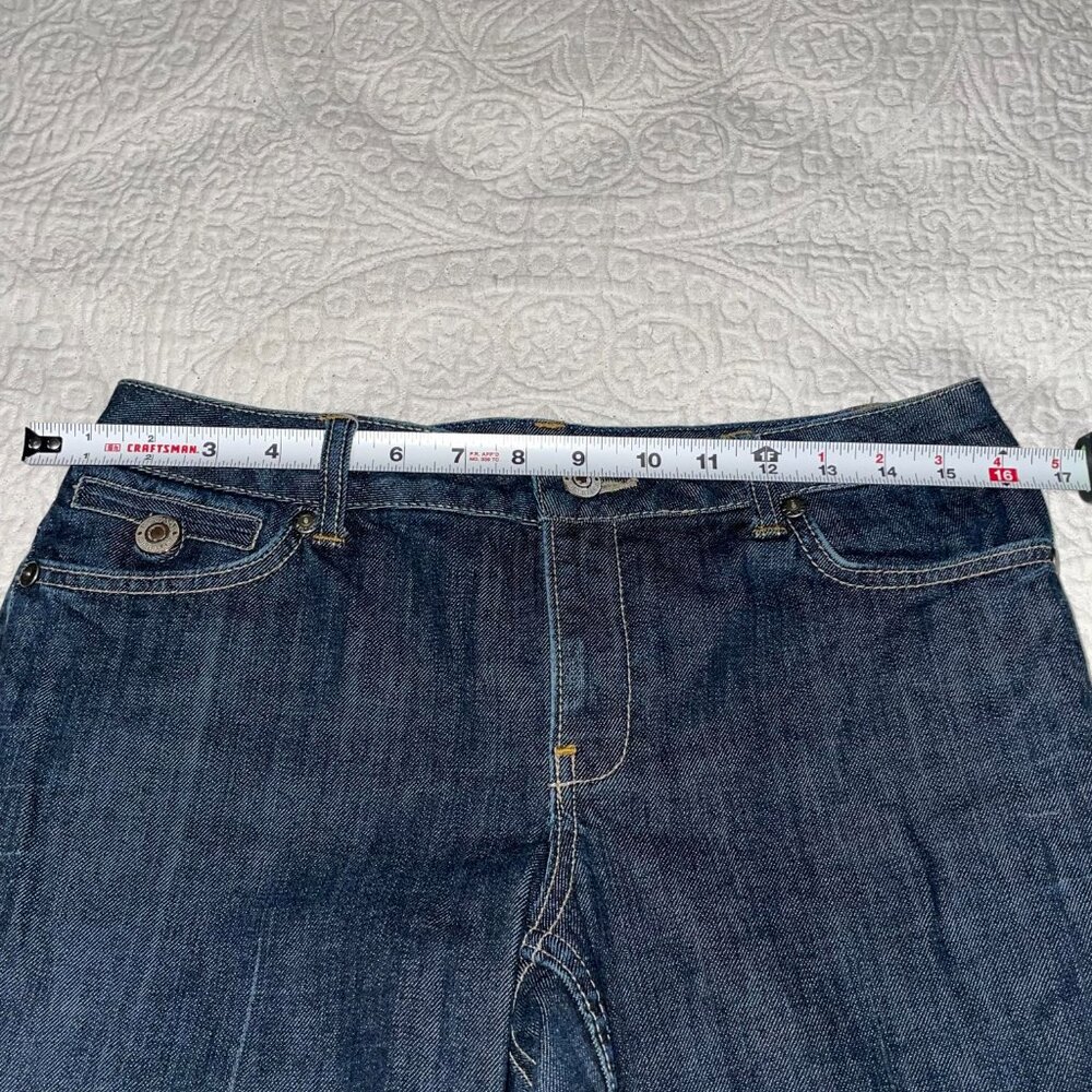 Banana‎ Republic Wide Leg Blue Jeans Size 6 - Picture 8 of 9